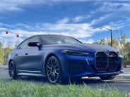 bmw i4 2022 matte blue m50i