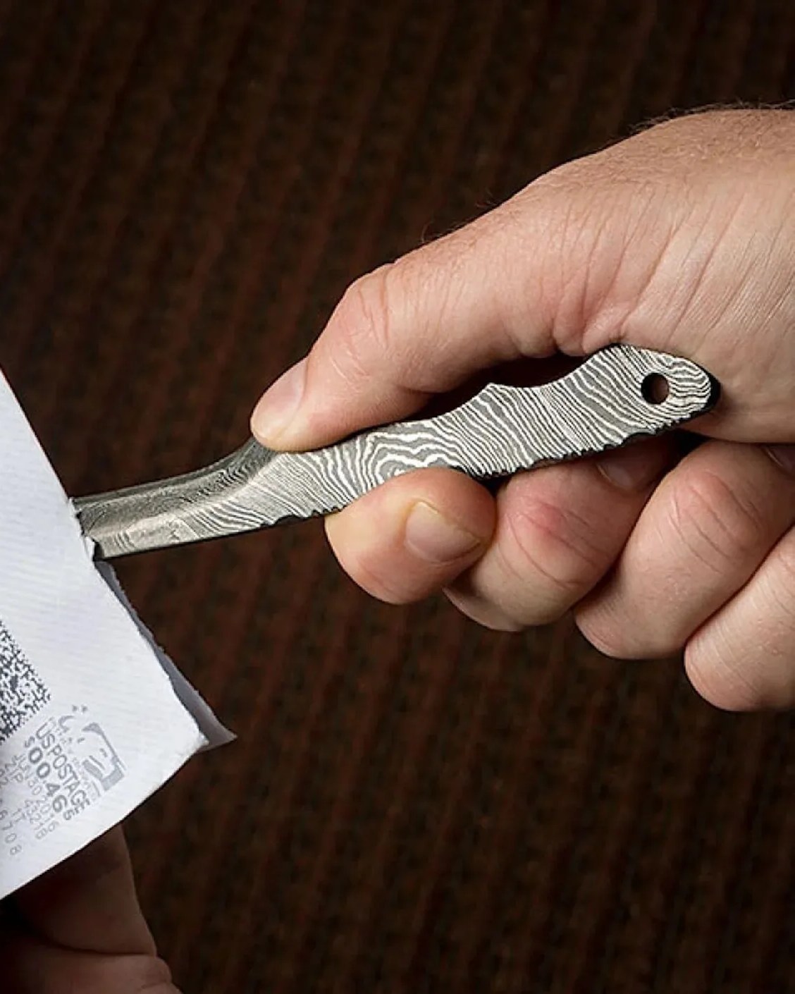 bucknbear knives damascus letter opener