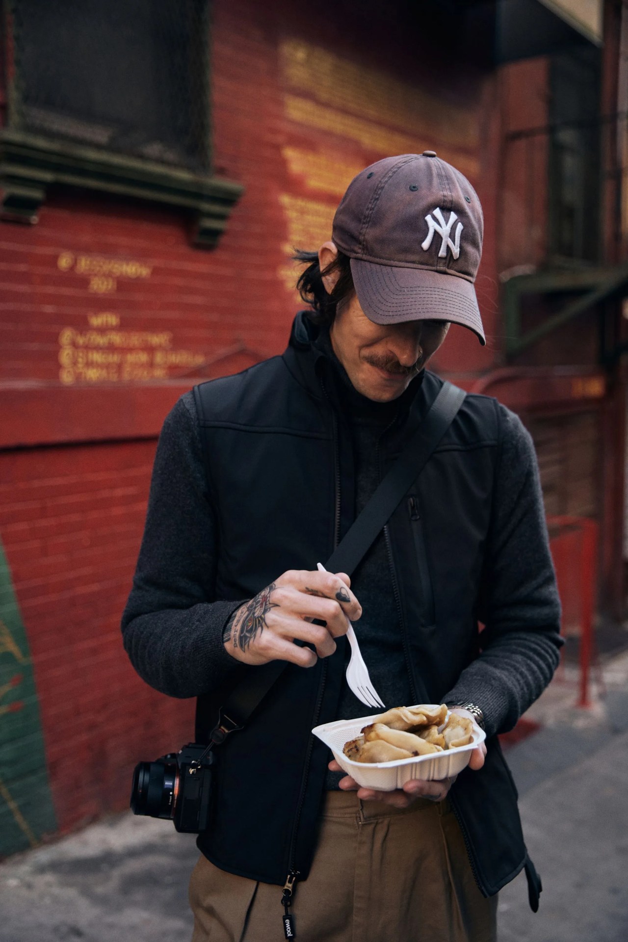 ewool eric marin eating dumplings