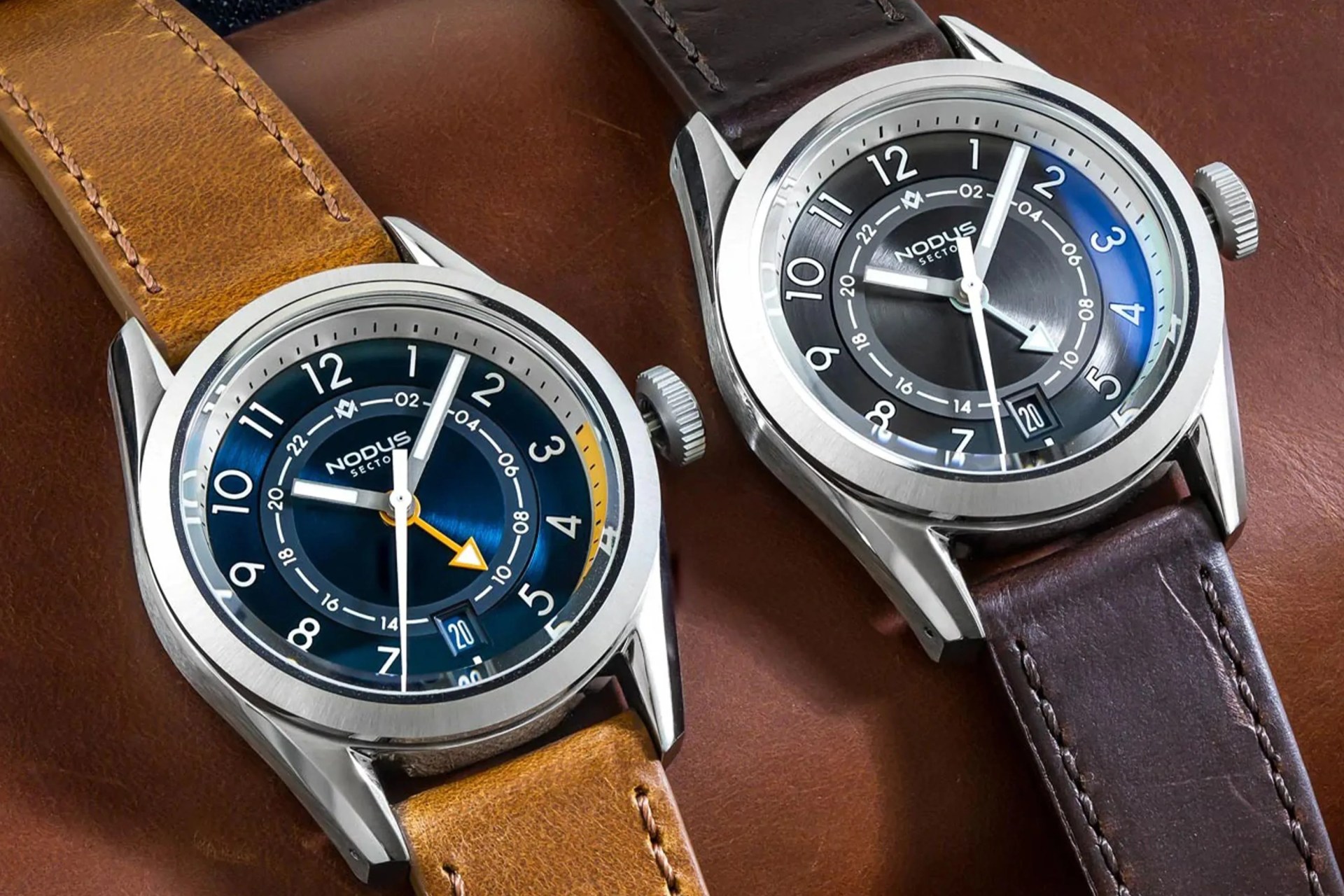 nodus sector gmt watch