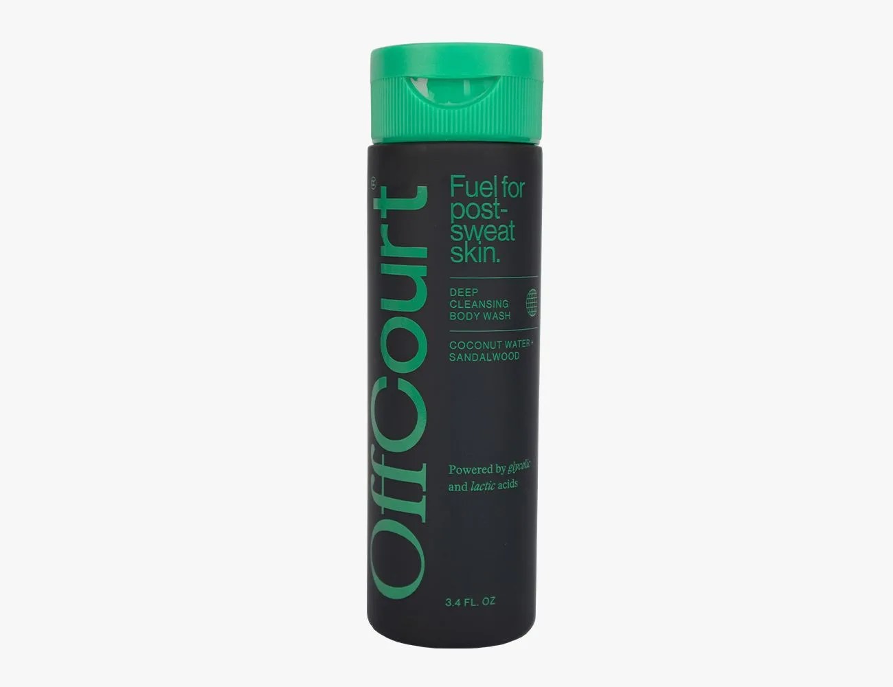 offcourt body wash bottle