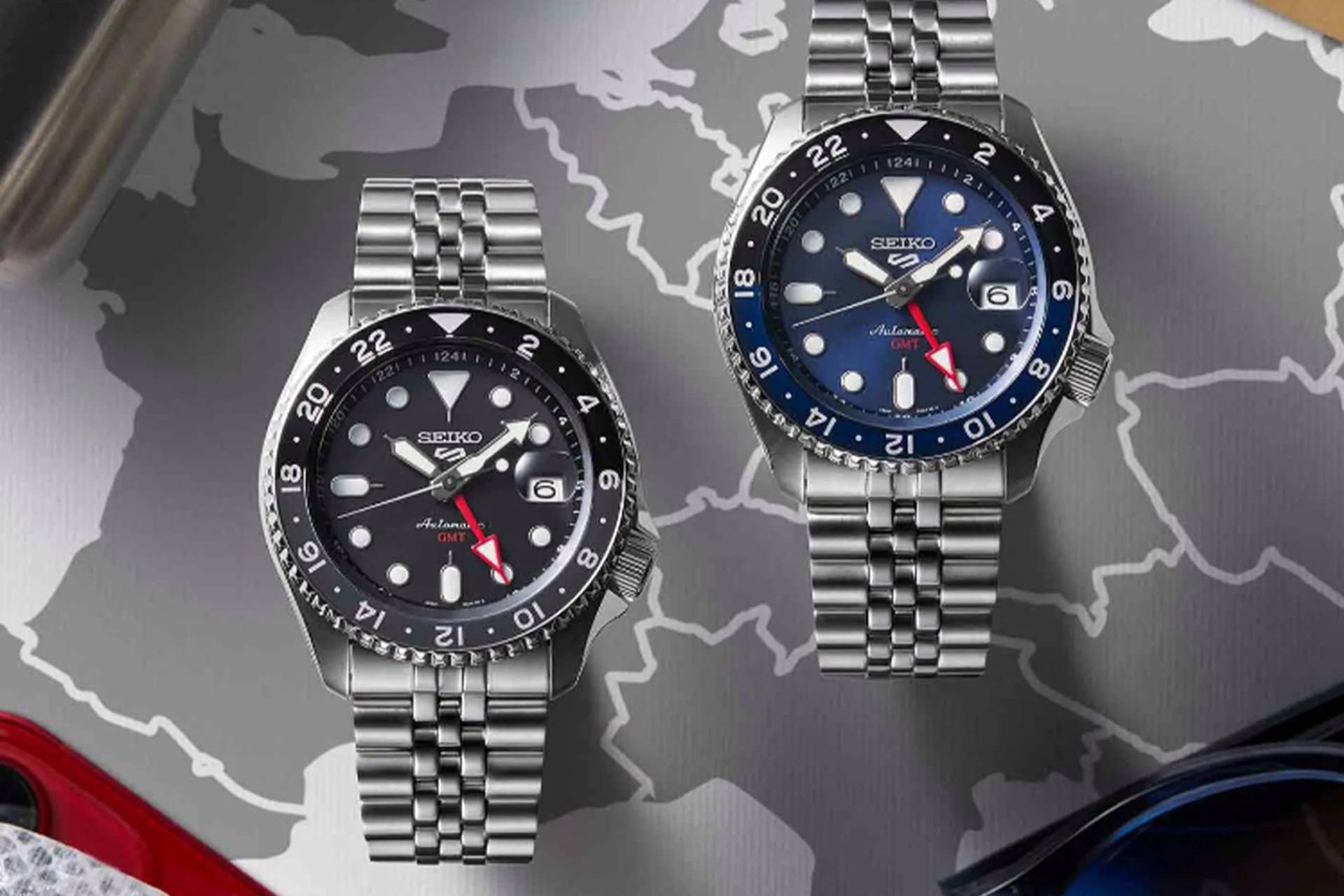 seiko 5 sports skx sports style gmt
