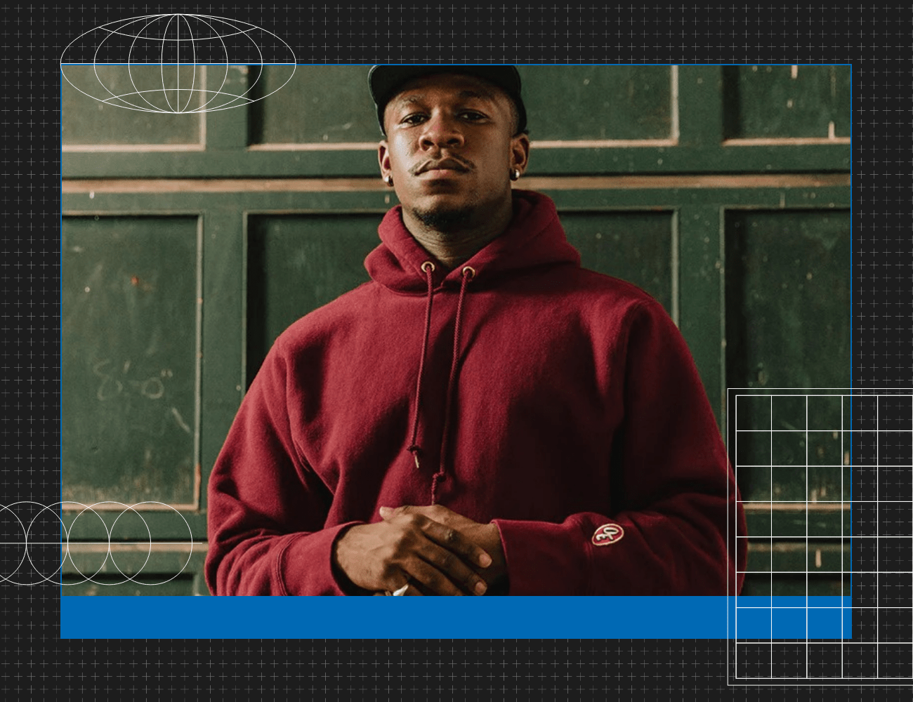 man wearing a hoodie