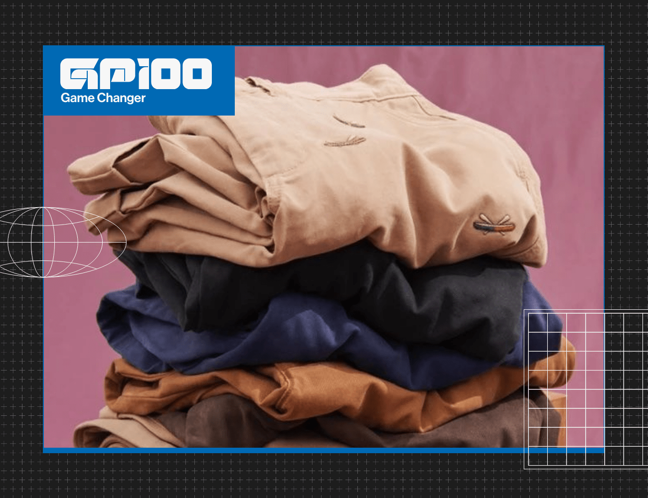 stack of pants