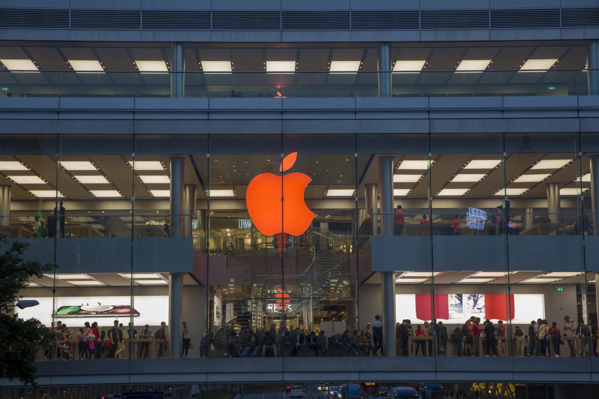 hong kong apple store