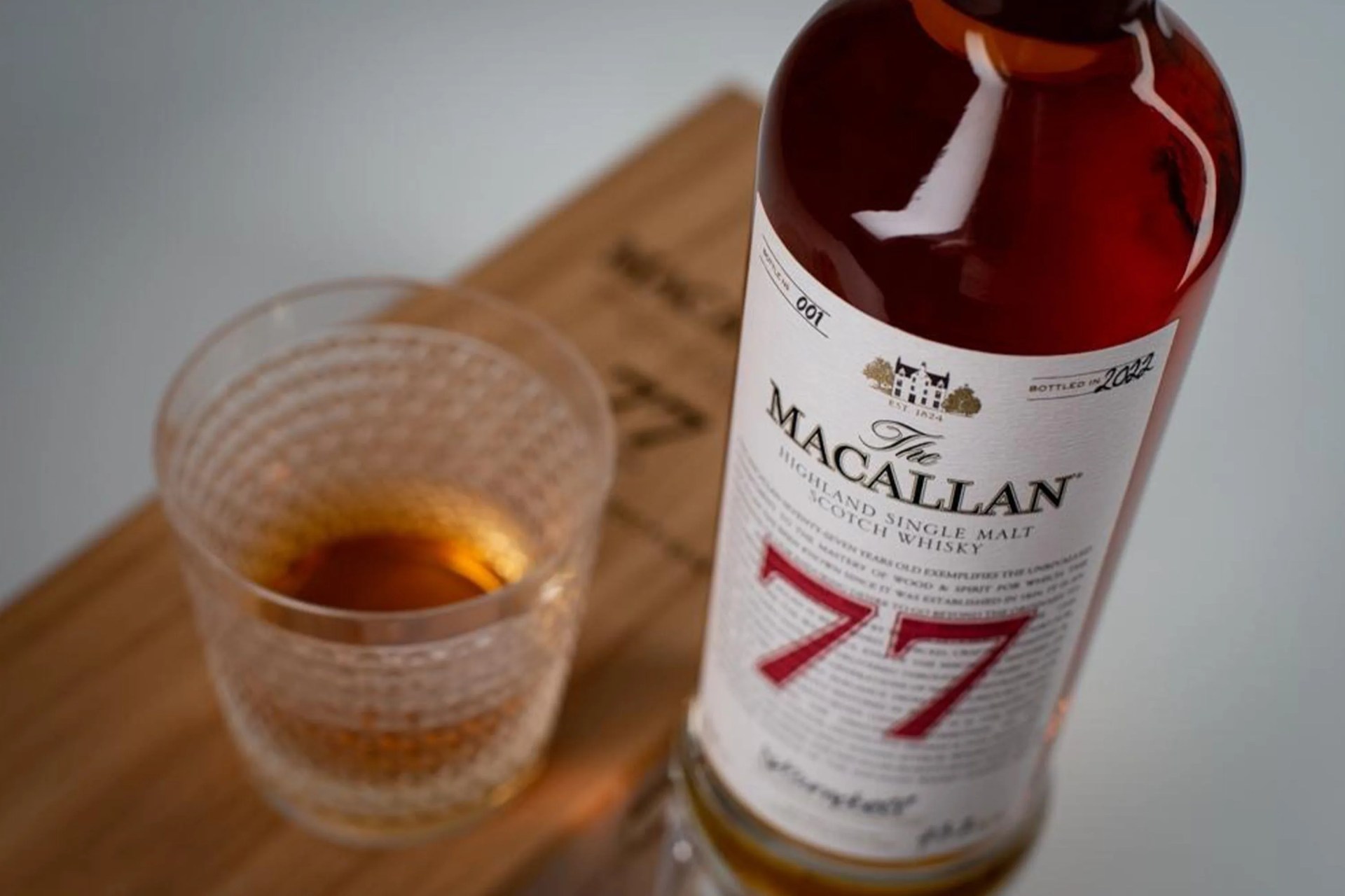 the macallan red collection 77 years old