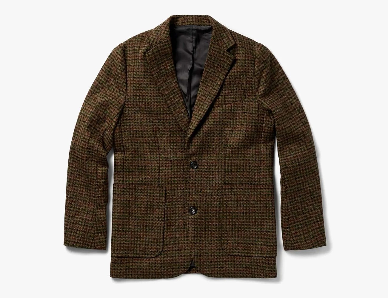 brown sport coat