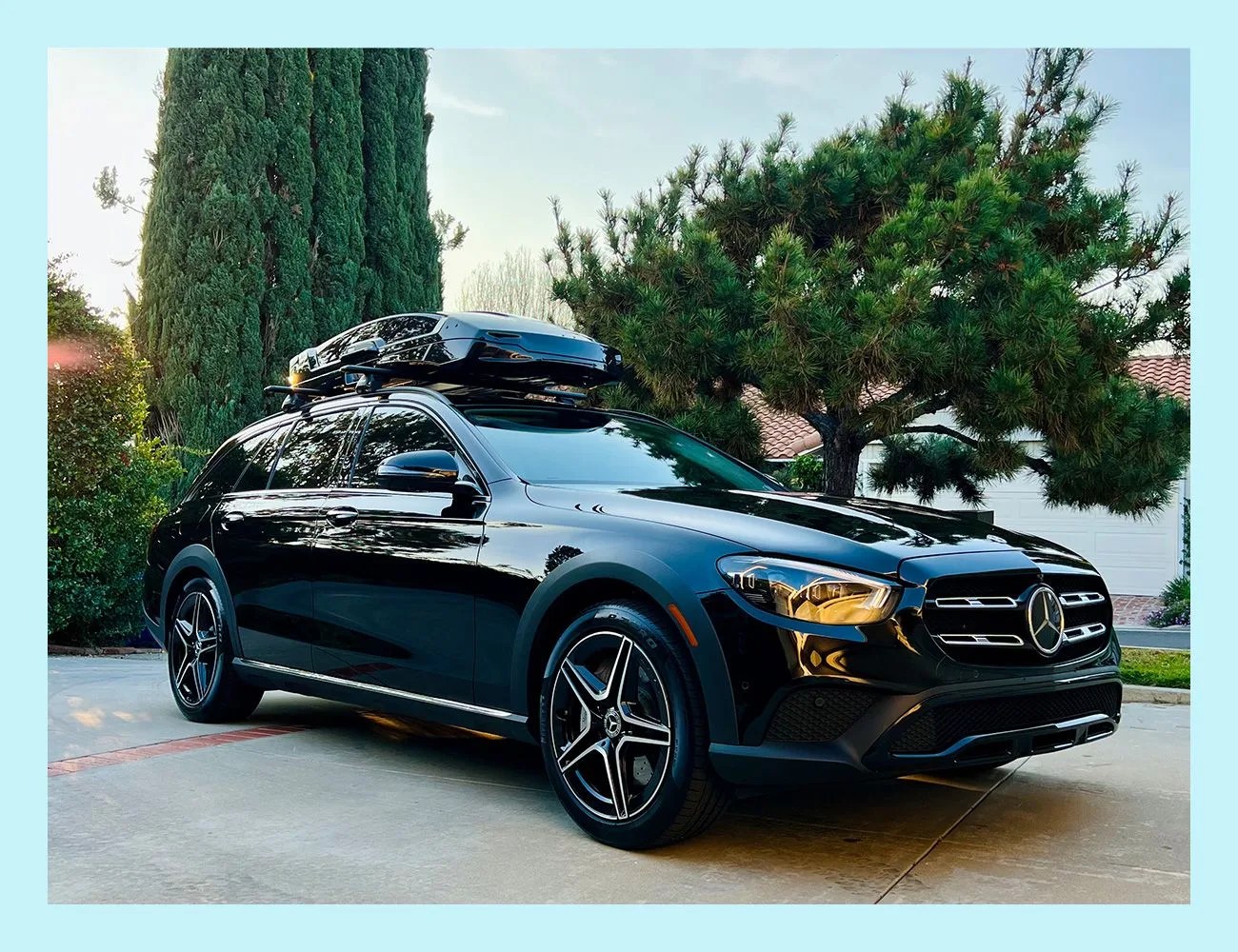 thule vector m cargo box black mercedes e450 wagon