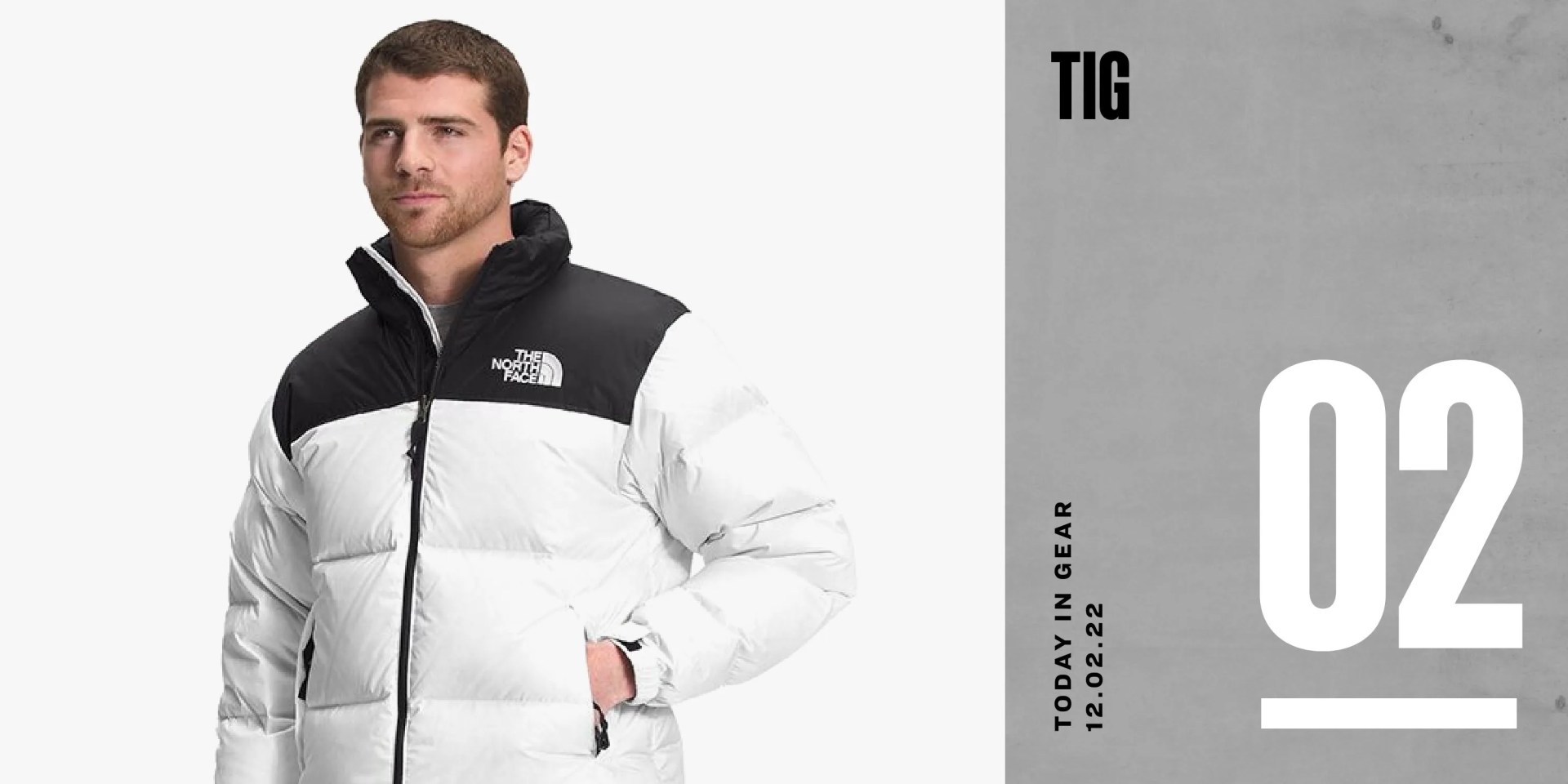 today in gear december 2 2022 man wearing the north face 1996 retro nuptse jacket