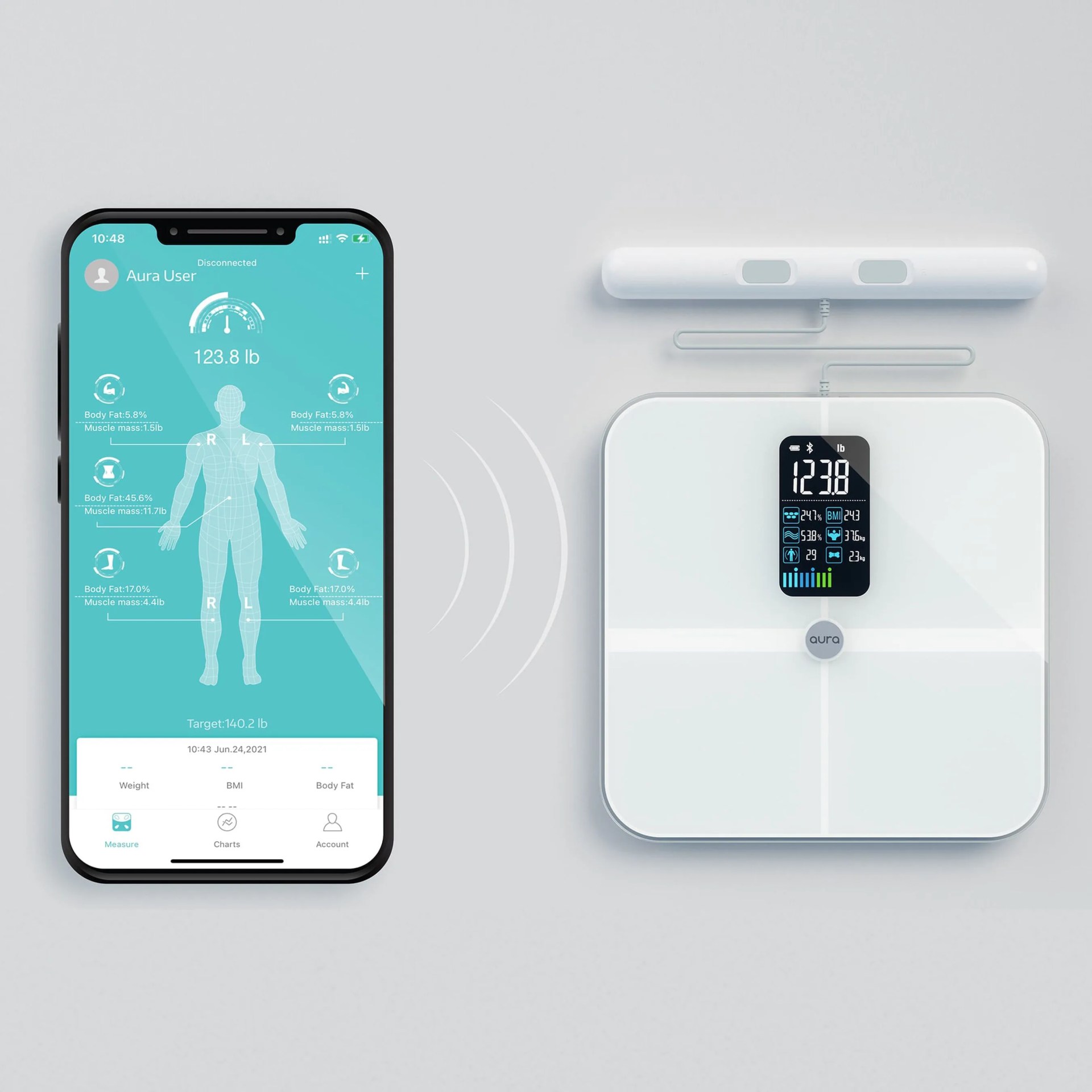 Aura Full Body Analysis Scale