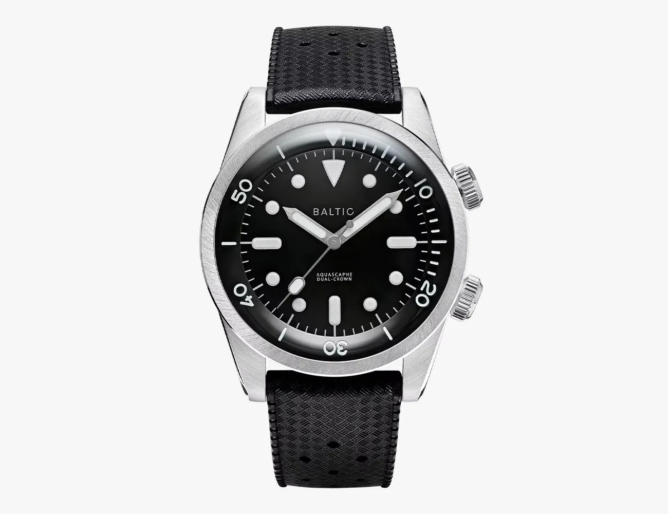 Aquascaphe Dual-Crown Black