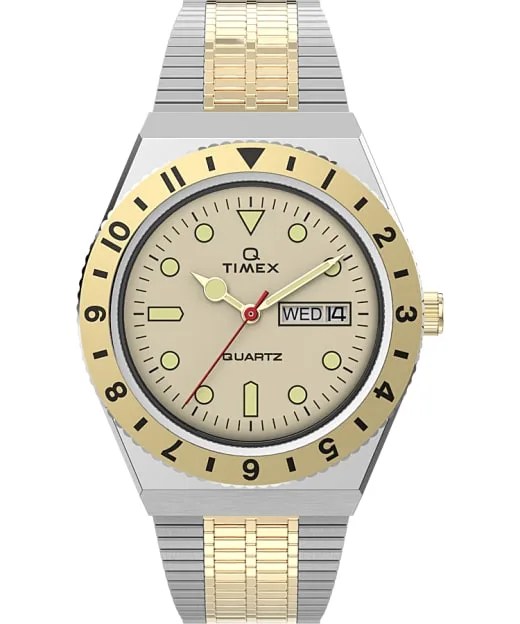 Q Timex Reissue 38mm Stainless Steel Bracelet Watch