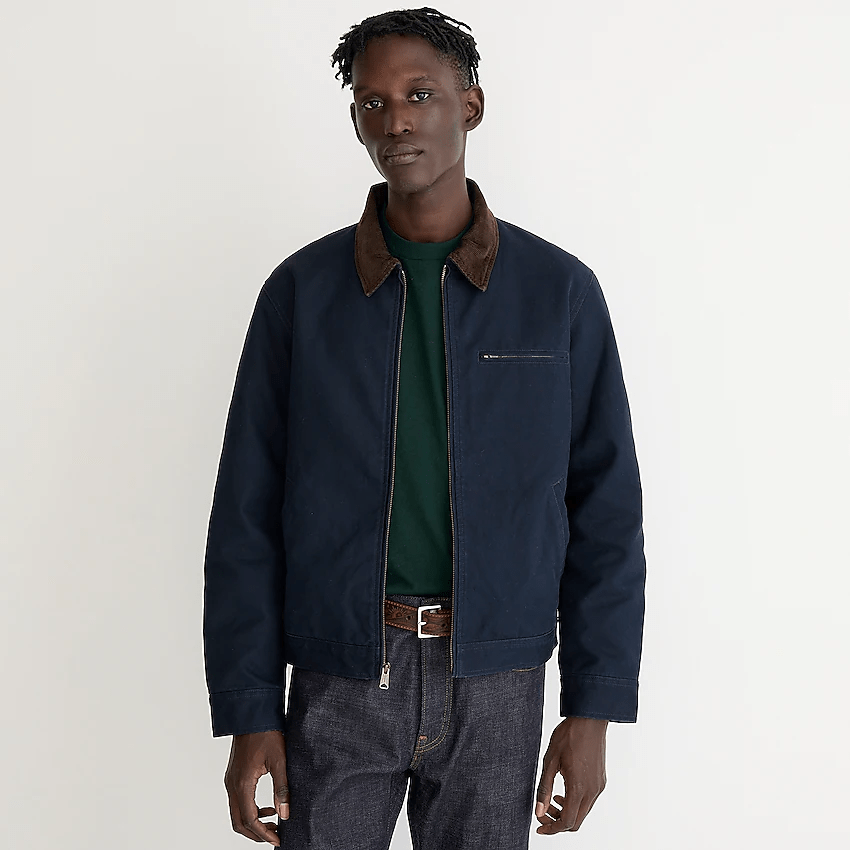 Wallace & Barnes canvas work jacket