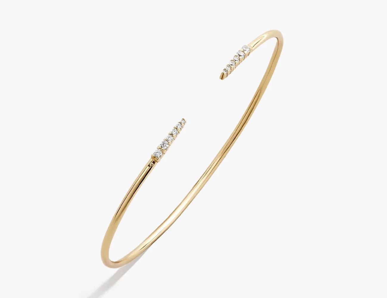 BaubleBar Rima 18K Gold Cuff Bracelet