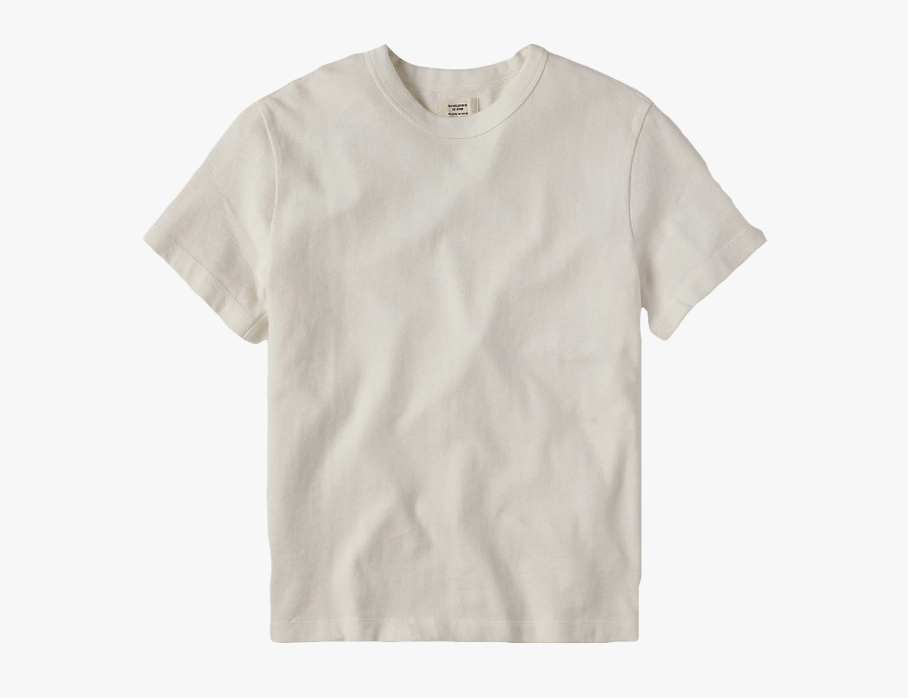 buck mason field spec cotton heavy tee