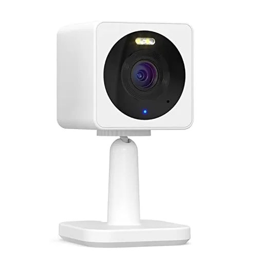 WYZE Cam OG Indoor/Outdoor 1080p Wi-Fi Smart Home Security Camera with Color Night Vision, Built-in Spotlight, Motion Detection, 2-Way Audio, Compatible with Alexa & Google Assistant, White