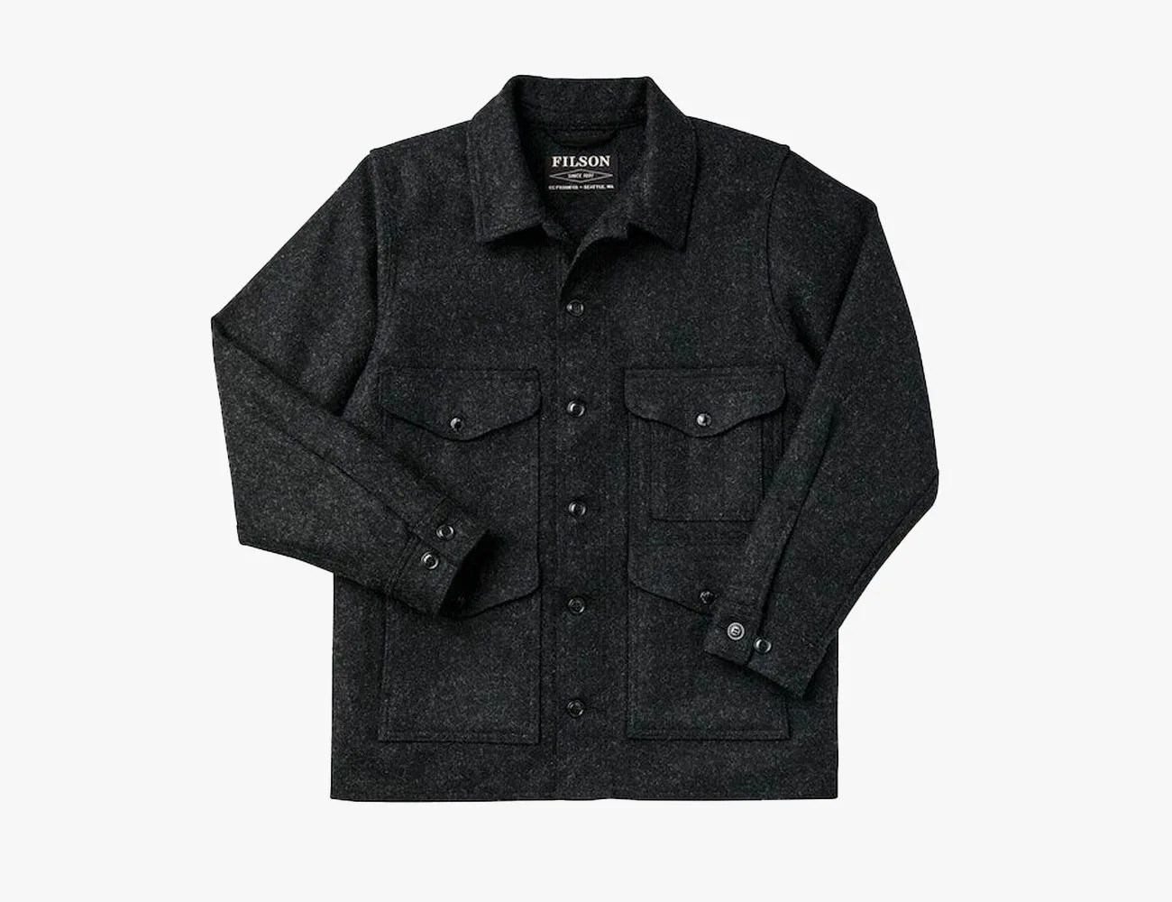 filson mackinaw wool cruiser jacket