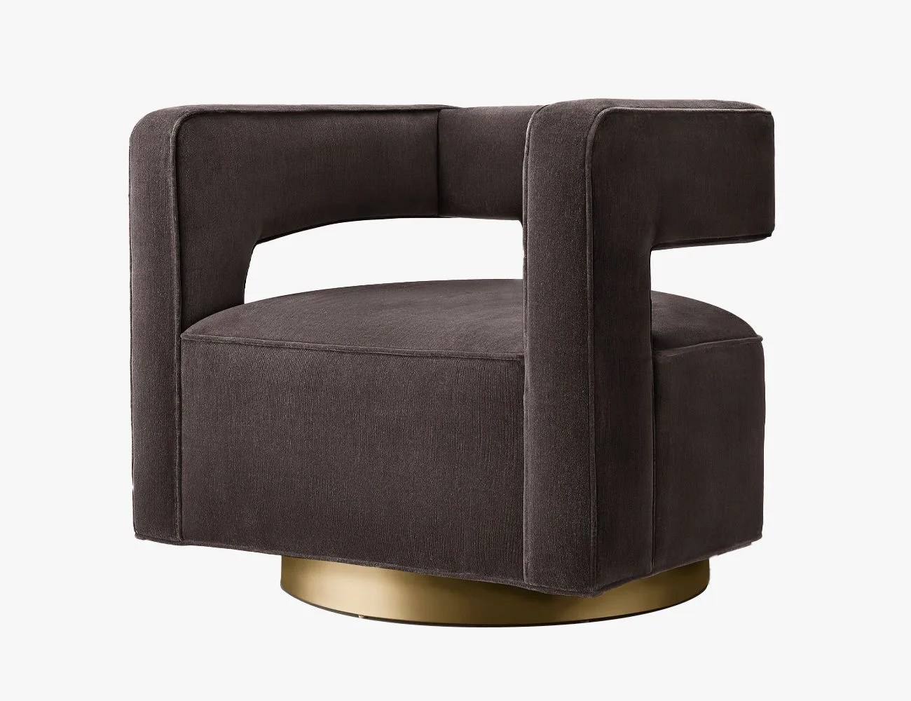 rh drew swivel chair