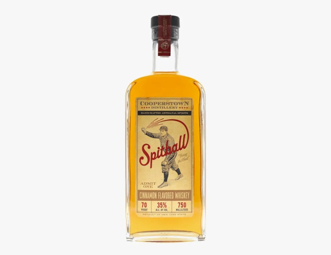 cooperstown spitball cinnamon whiskey