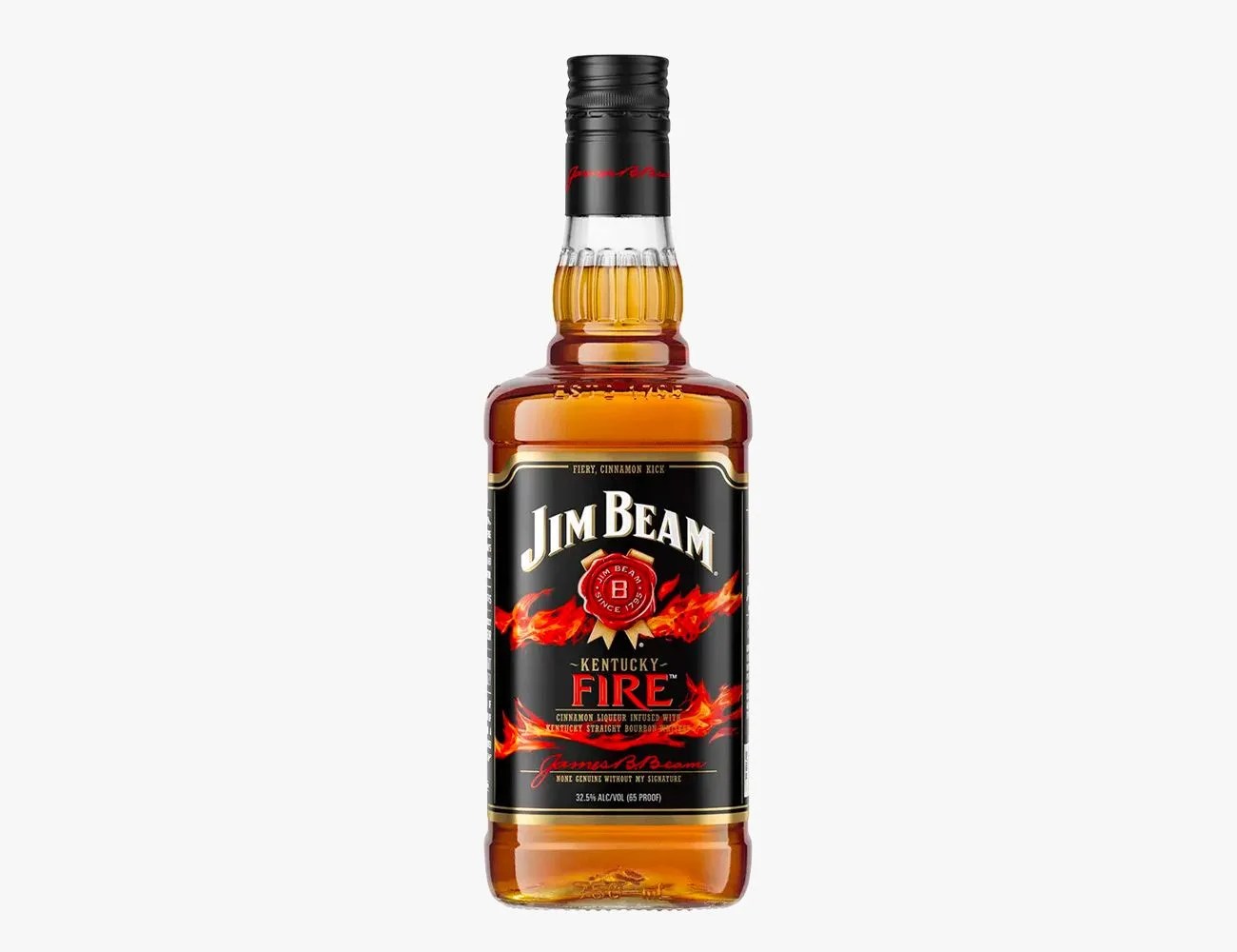 jim beam kentucky fire bourbon whiskey