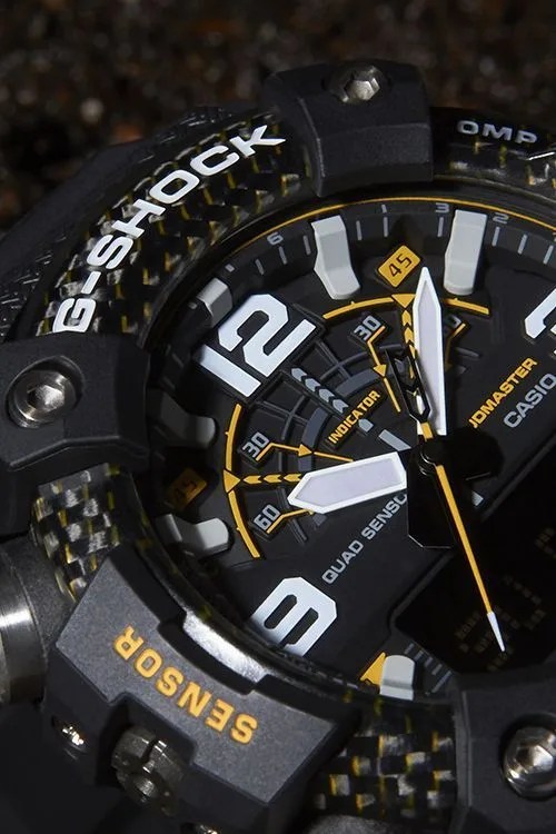 g shock yellow accents mudmaster