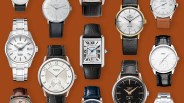 collage of mens dress watches