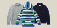 collage of three sweaters