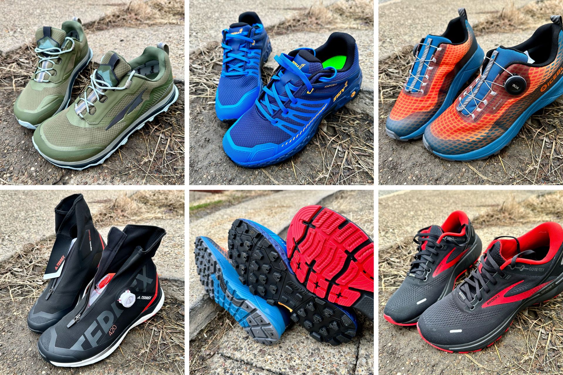 how we tested winter running shoes
