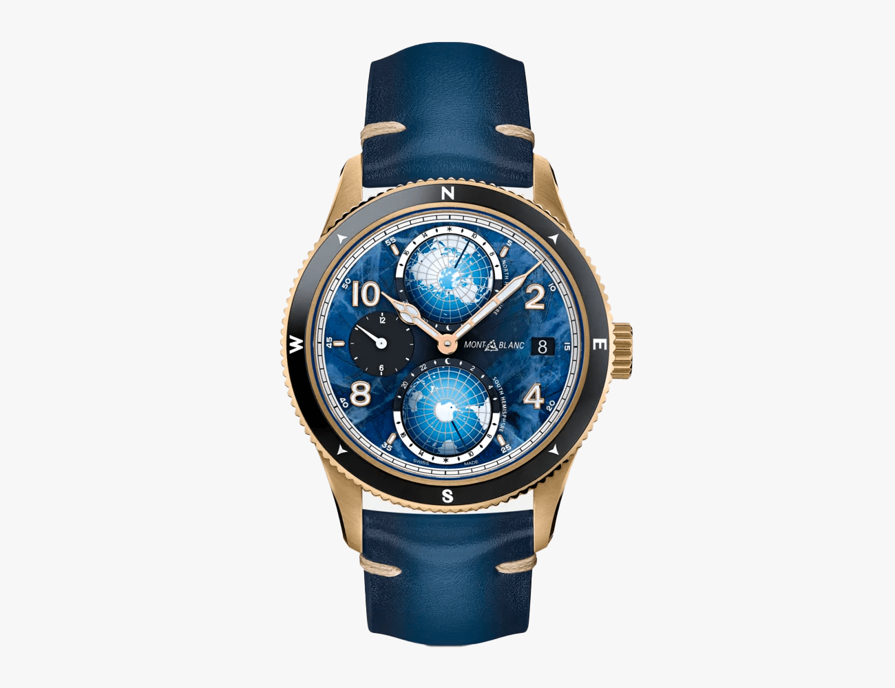 montblanc 1858 geosphere chronograph 0 oxygen