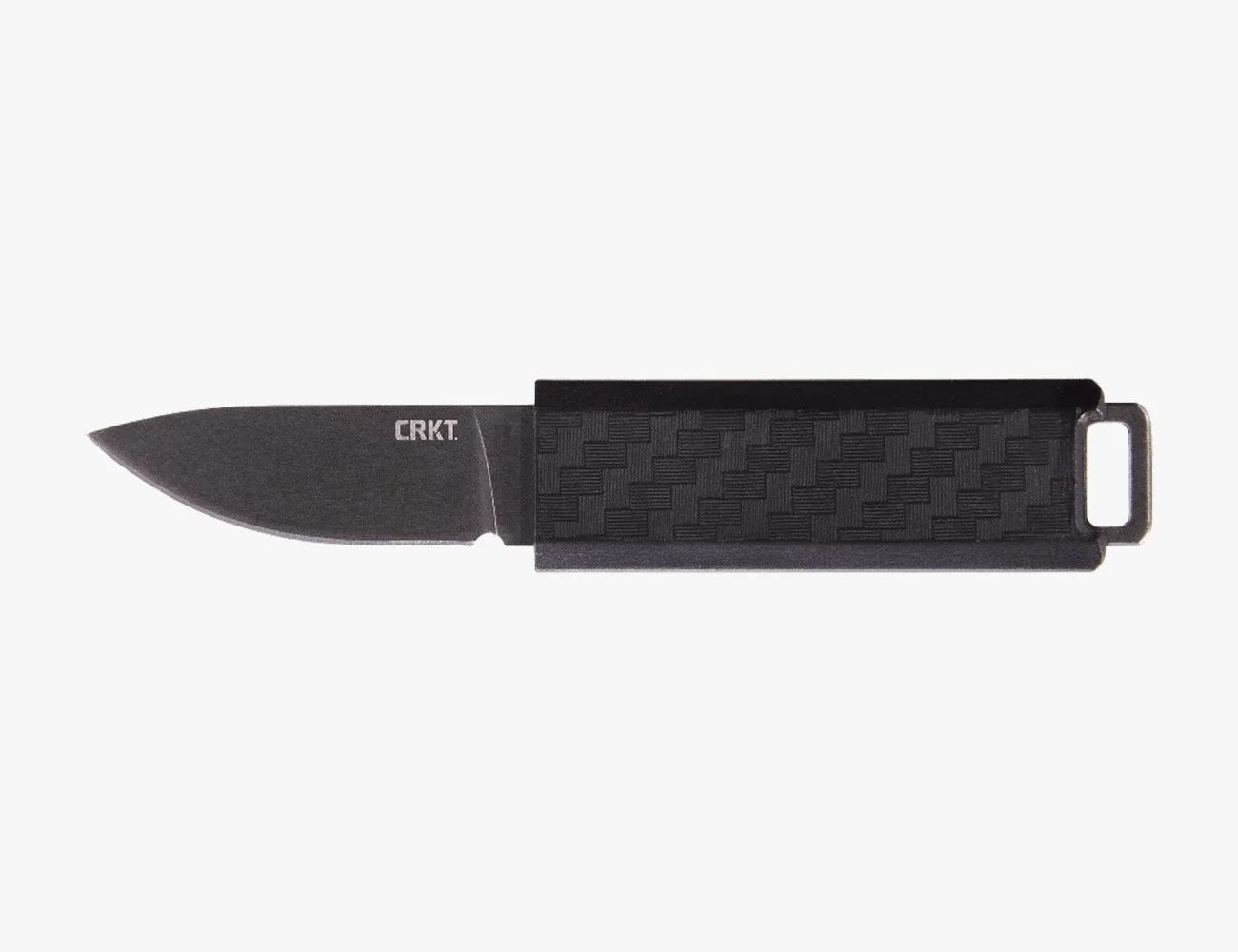 crkt scribe blackout with d2 blade steel