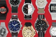 collage of timex watches