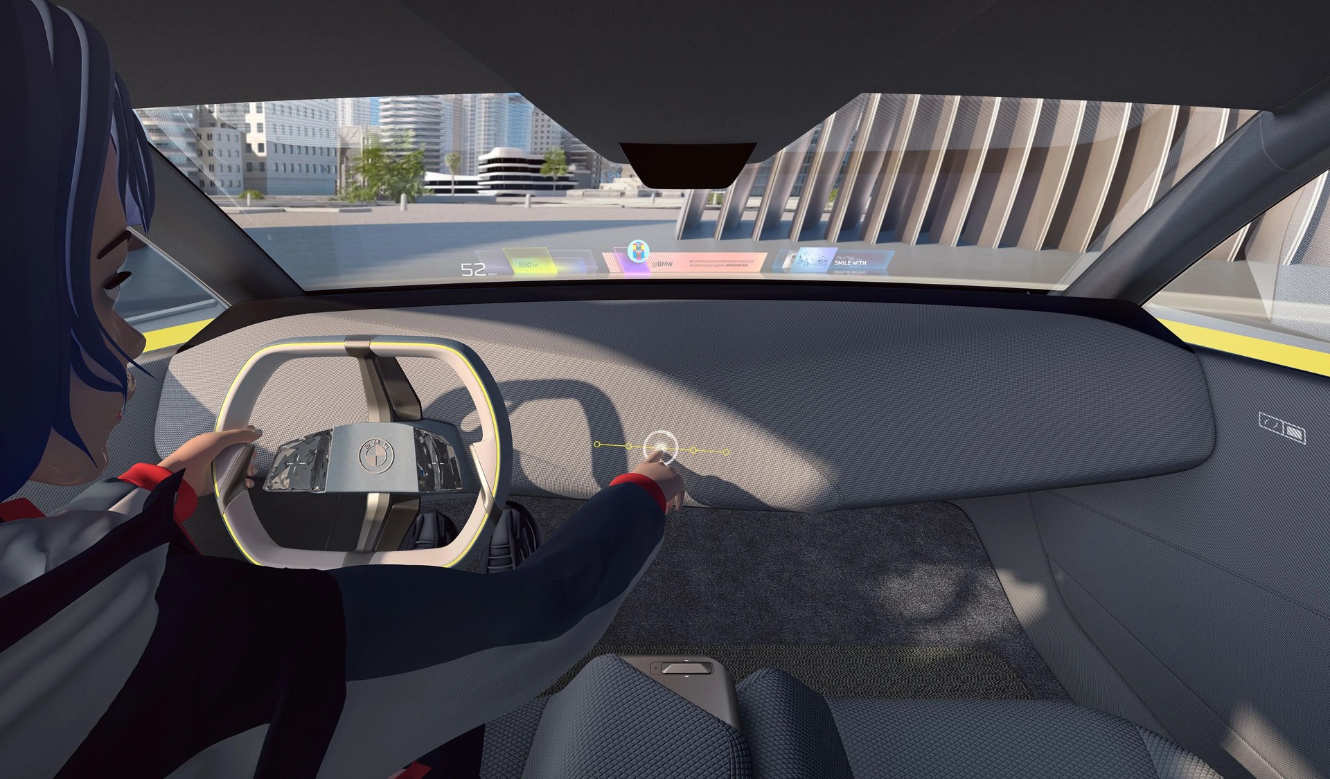 bmw i vision dee concept car