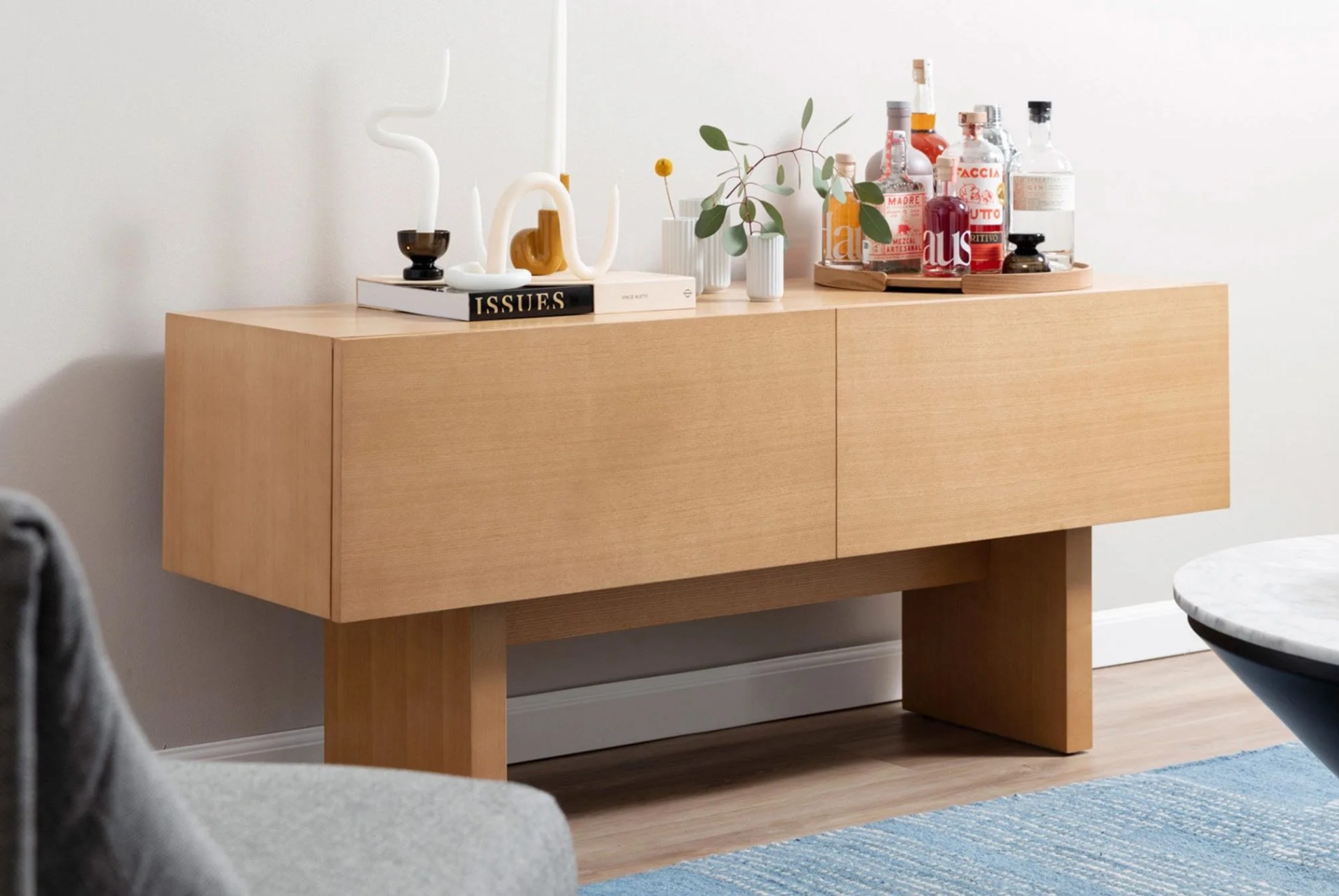 burrow totem credenza