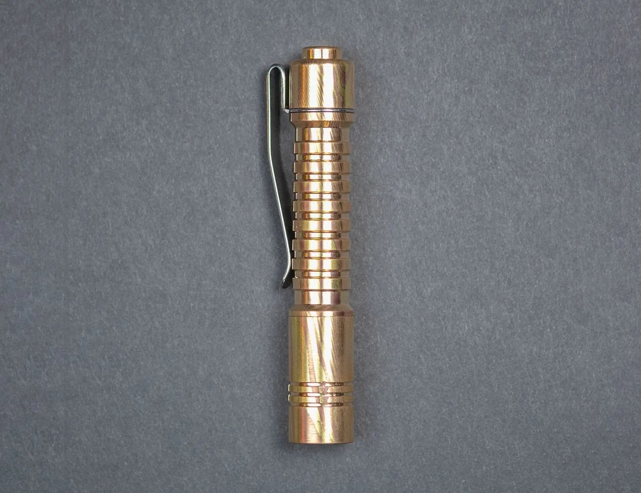 reylight pineapple mini flashlight mokume