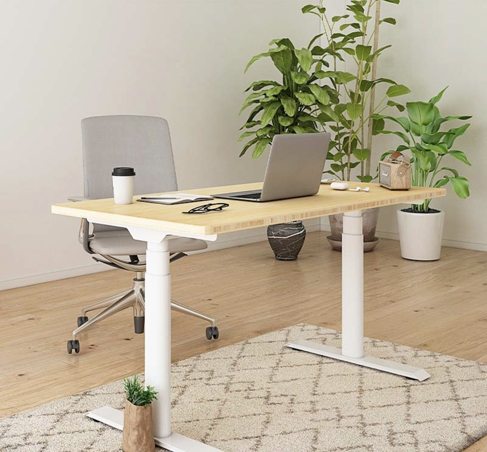 desk setup