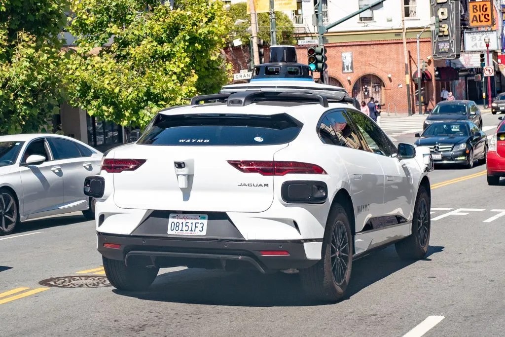 waymo self driving car
