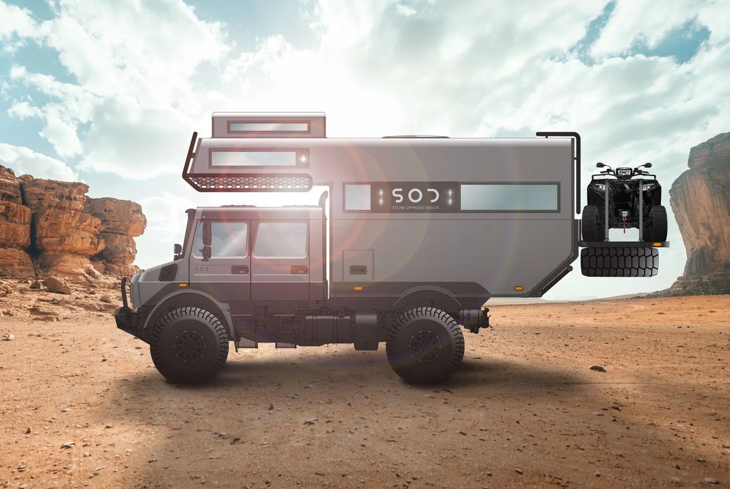 rise 4x4 unimog camper