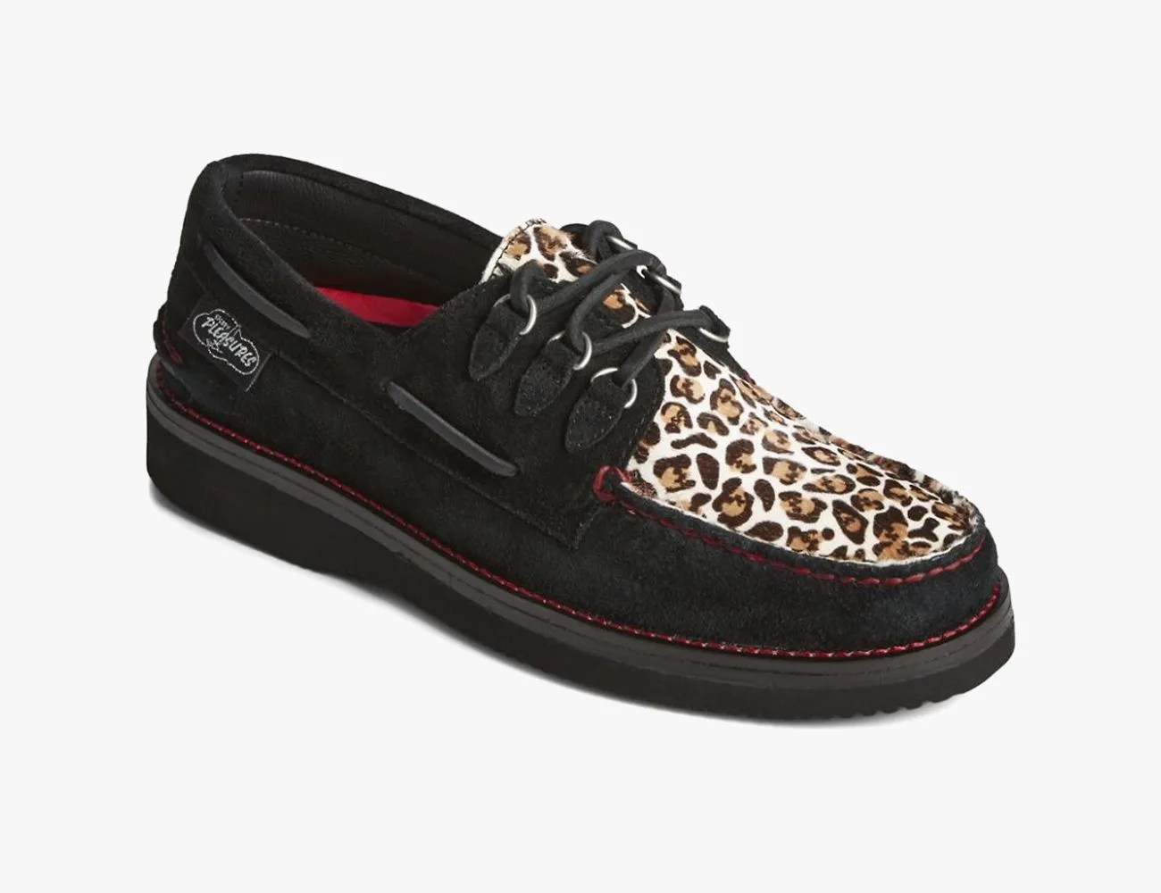 sperry x pleasures authentic original 3 eye vibram boat shoe