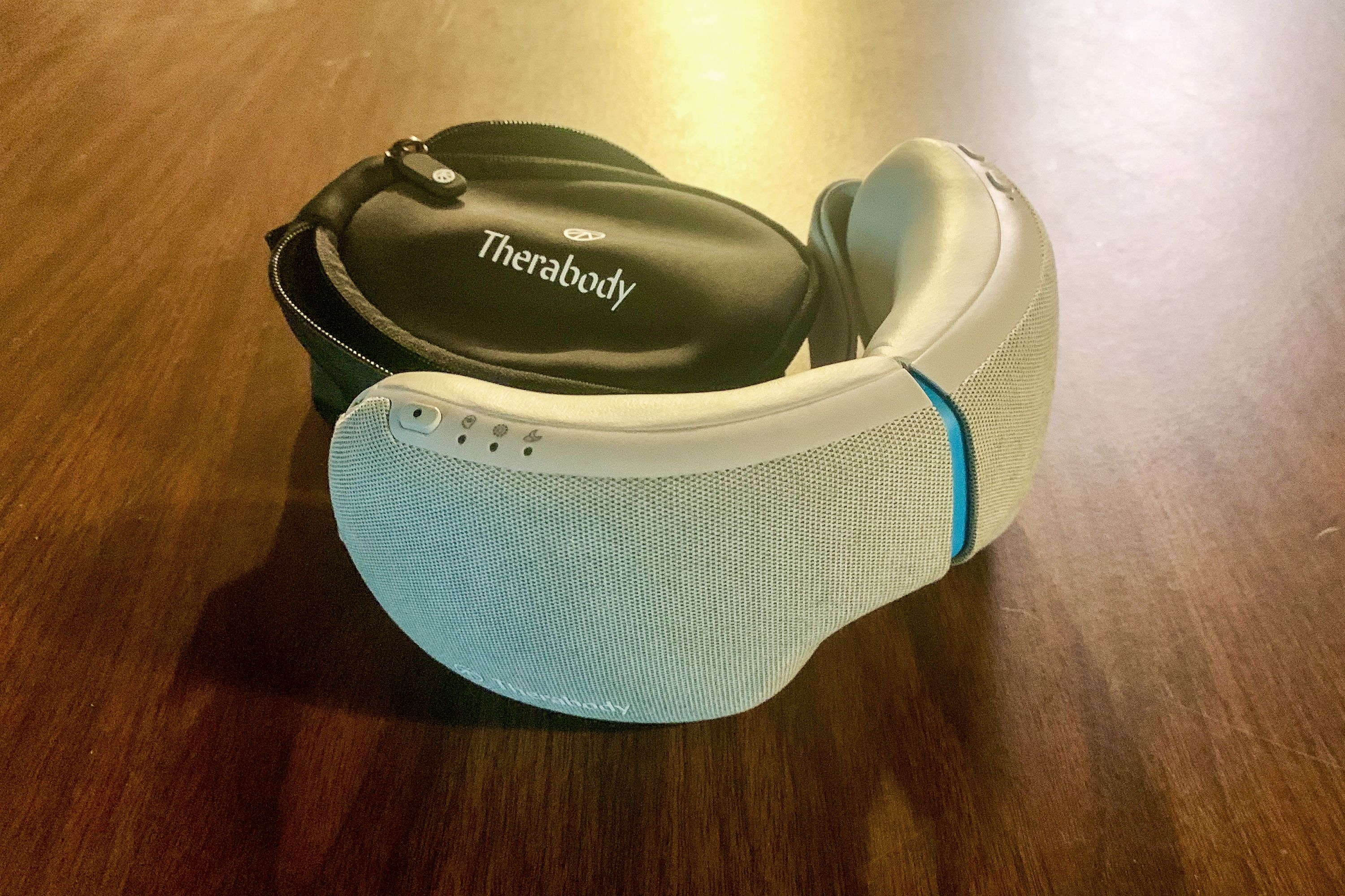 therabody smartgoggles on a table