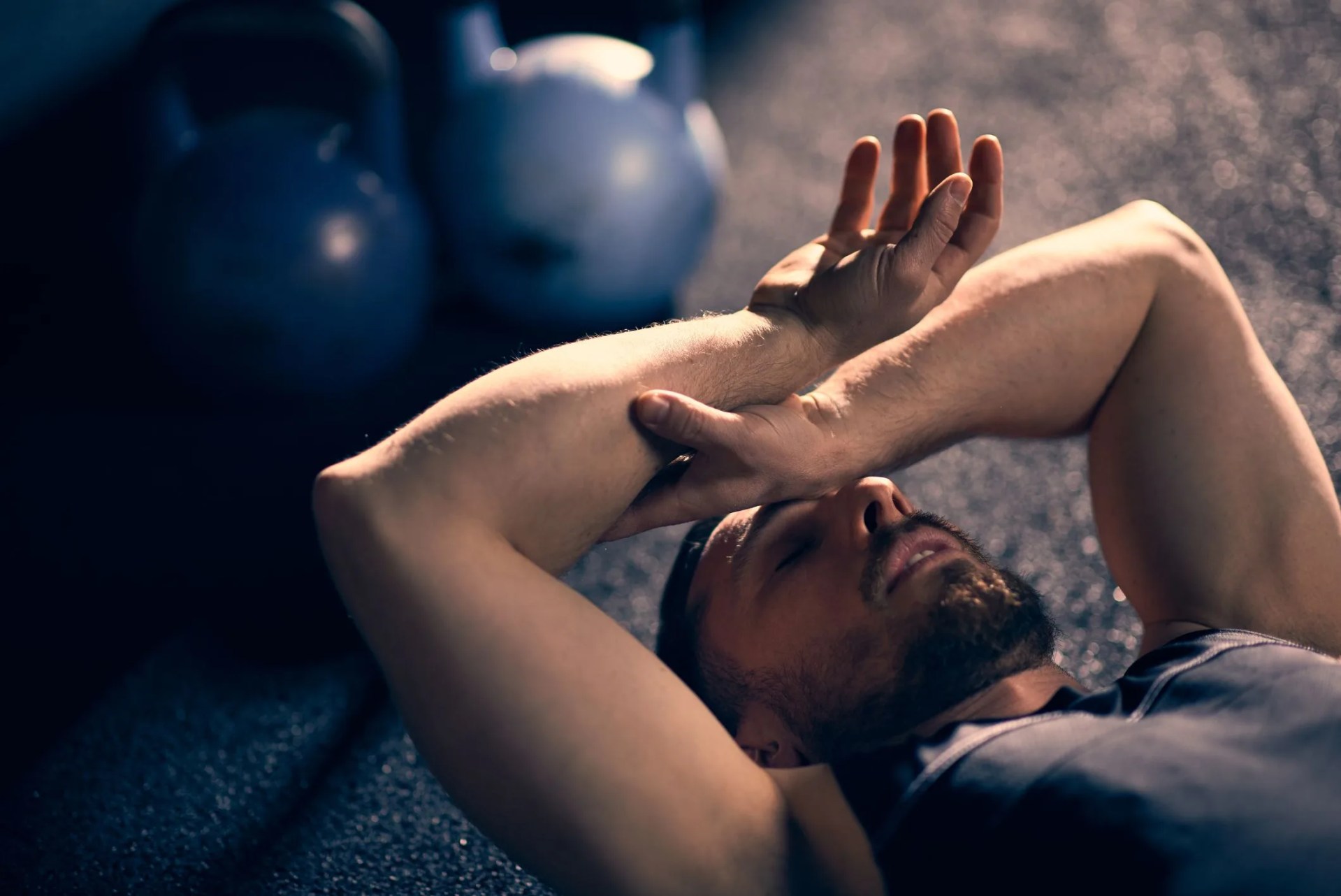 tired athlete