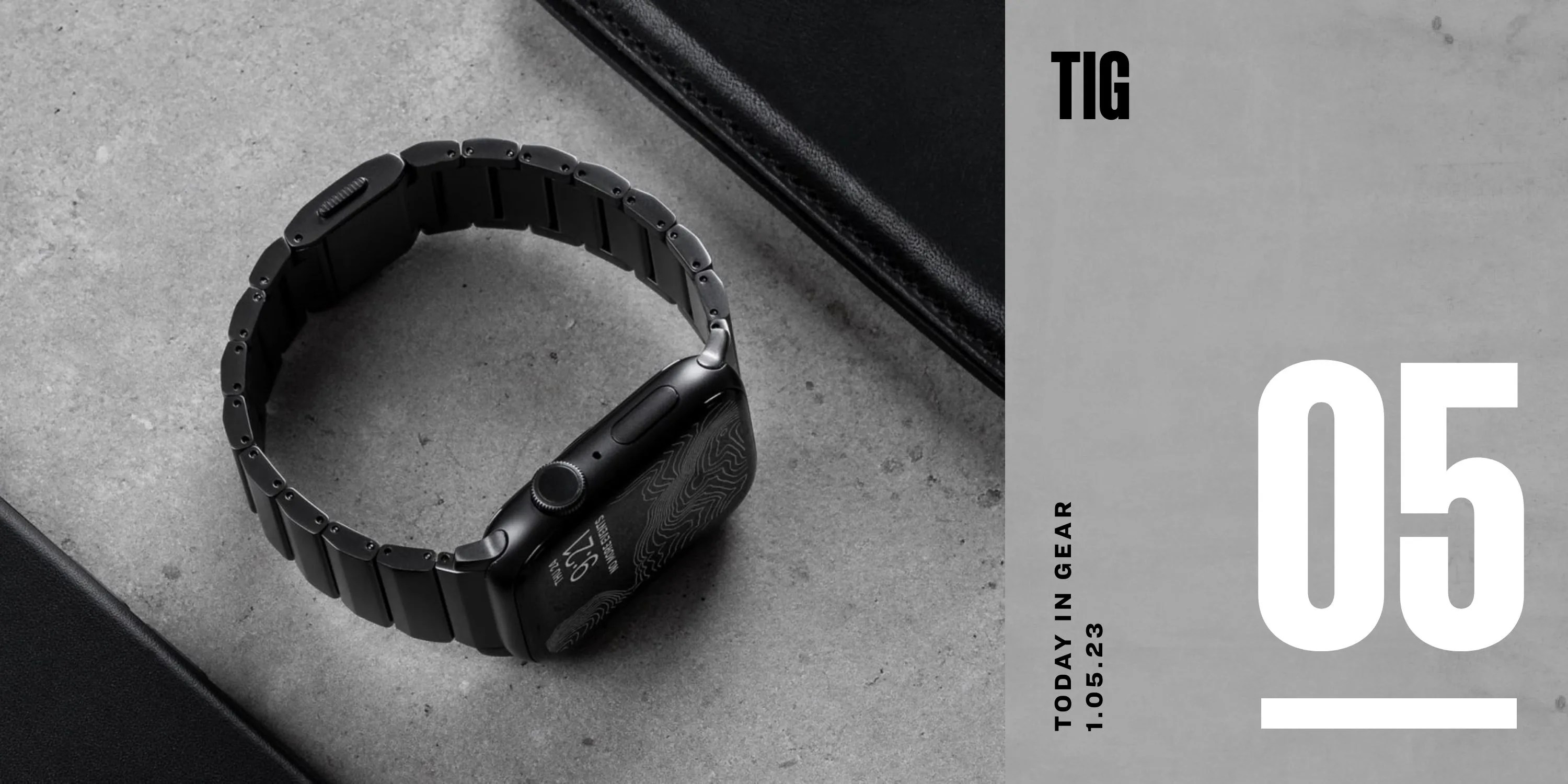 today in gear january 5 2022 nomad aluminum band for apple watch