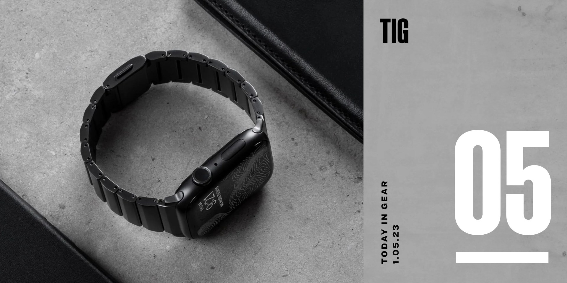 today in gear january 5 2022 nomad aluminum band for apple watch