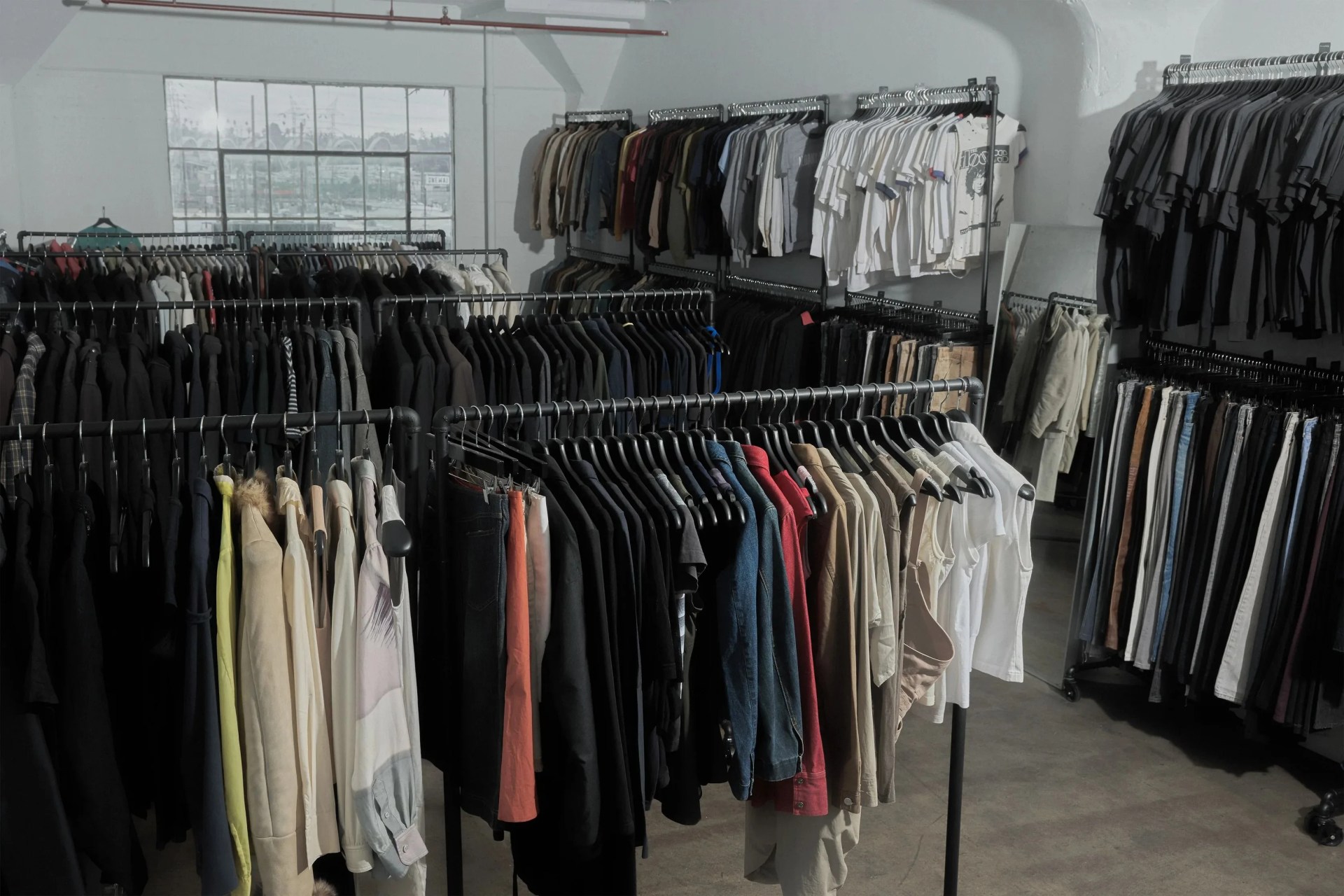 inside the unsound rags vintage store
