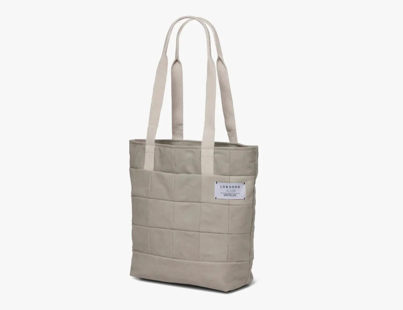 upcycled patchwork tote