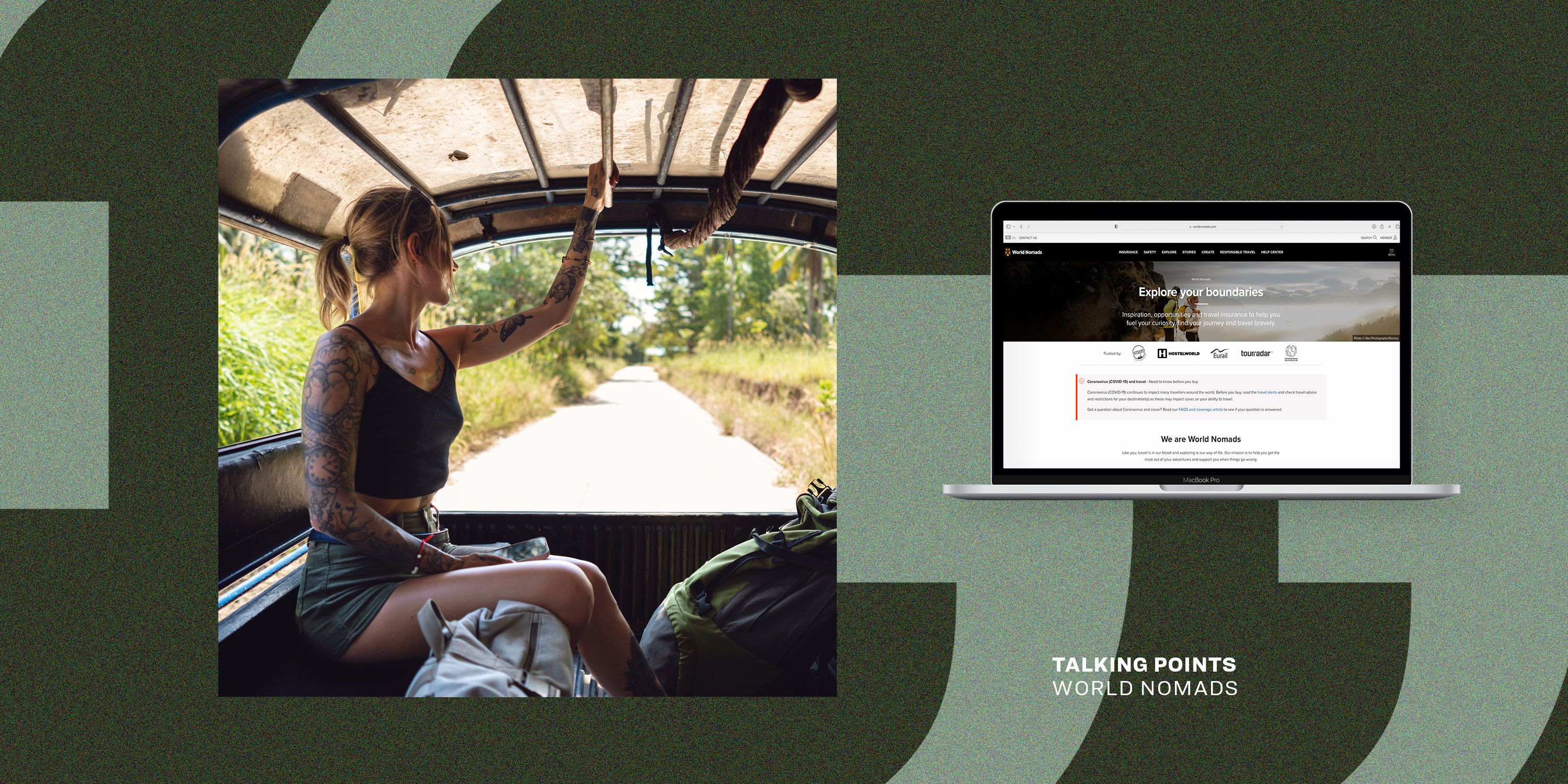 talking points world nomads travel insurance