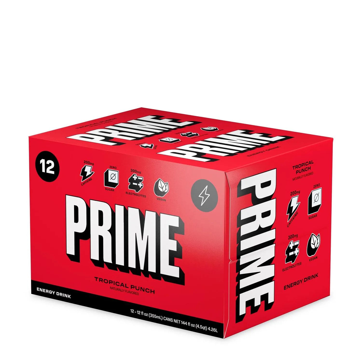 PRIME Energy Drink - 12 Cans