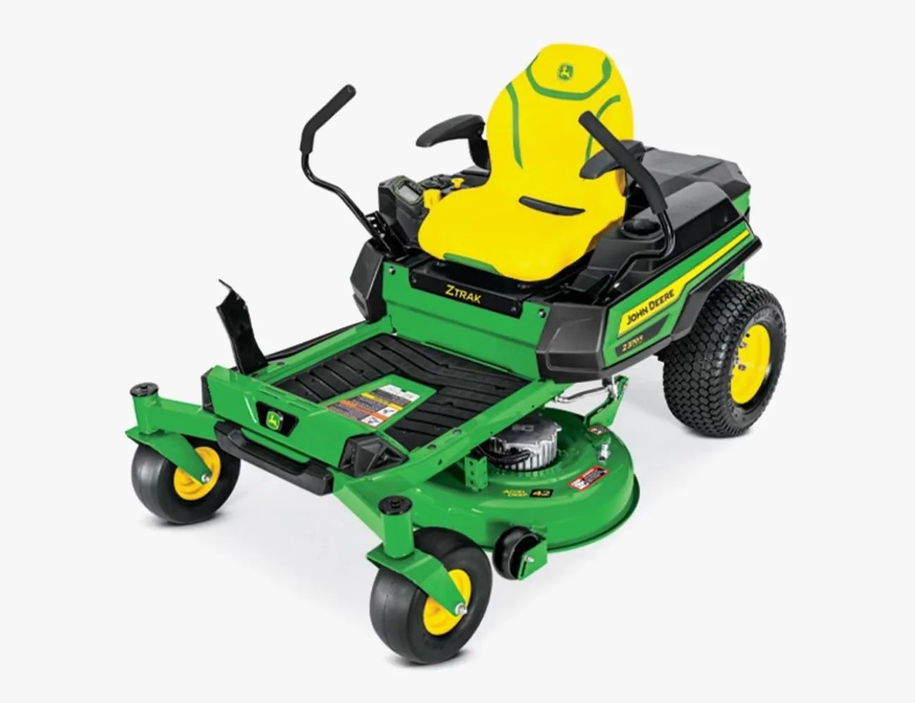john deere z370r electric ztrak residential zero turn mower