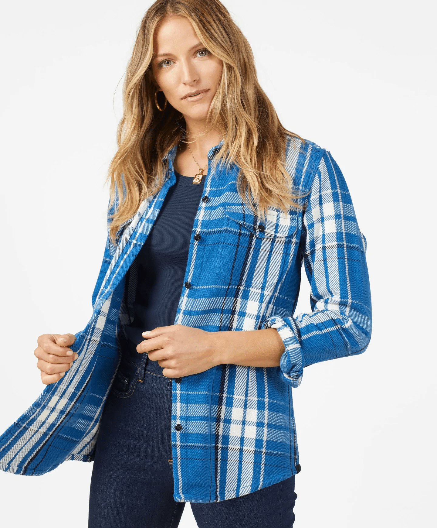 women's blanket shirt