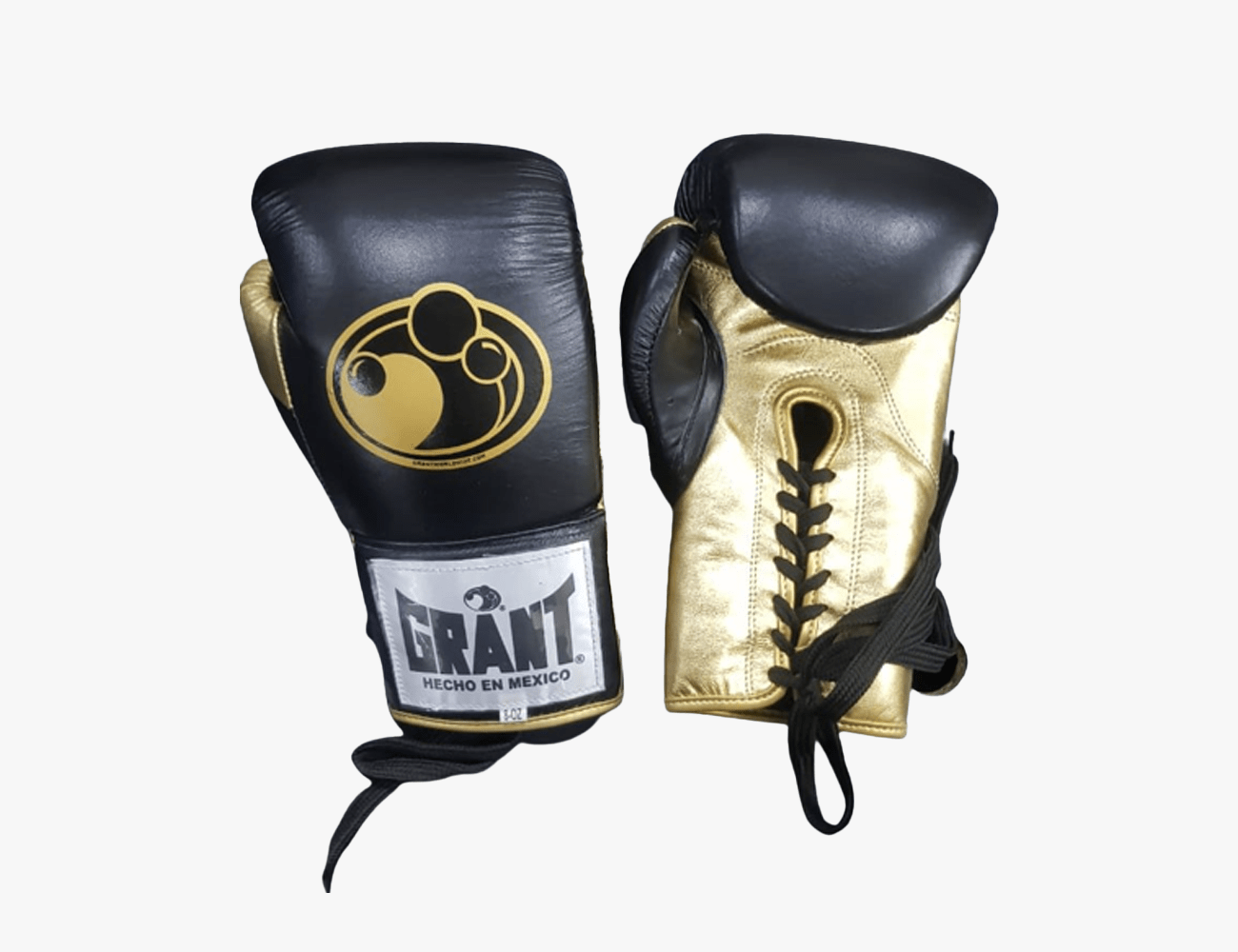 Grant Puncher's Gloves in black with gold accents