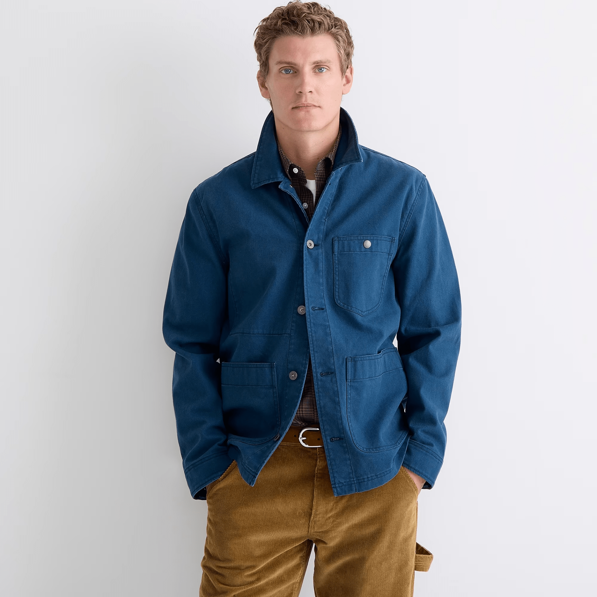 Wallace & Barnes duck canvas utility chore jacket